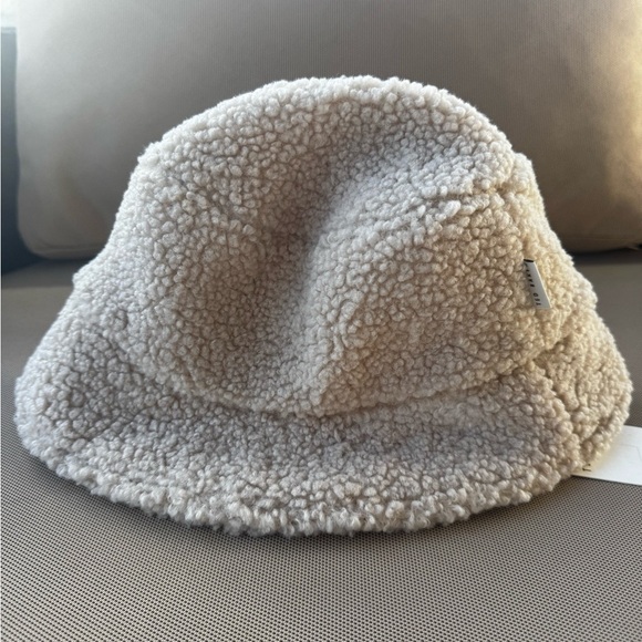 Ted Baker Cream Textured Bucket Hat - Picture 5 of 9